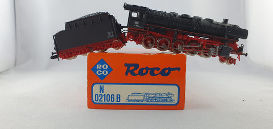 Locomotive tender Roco 2106B DB BR 44 avec pare-brise Witte, emballage d'origine (DL172) 