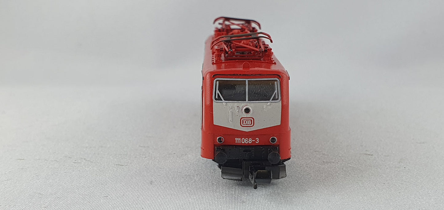 Minitrix 12932 DB E-Lok BR 111 rot OVP (DL210)
