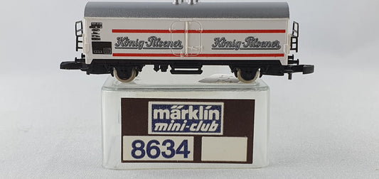 Märklin 8634 DB Beer Car "König Pilsener" OVP (EZW22)