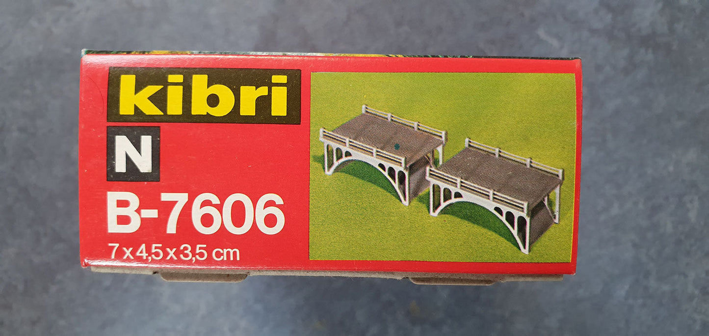 Kibri 7606 2 Strassenbrücken OVP (E1187)
