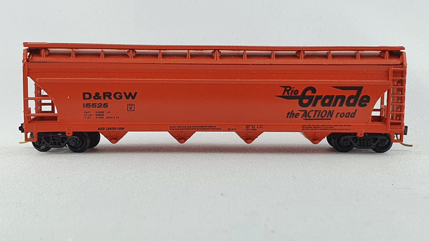 Atlas 3704 D&RGW Covered Hopper OVP (DG174)