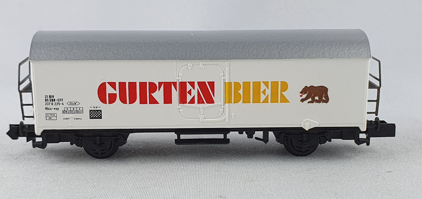 Arnold 4584 SBB Kühlwagen "Gurten Bräu" OVP (WG8)