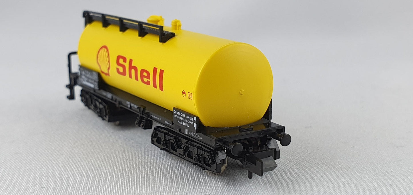 Minitrix 13993 DB Kesselwagen "Shell" 4-achsig OVP (DG281)