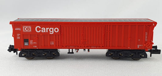 Minitrix 11416 DB roll-roof wagon "DB Cargo" 4-axle (DG339) 