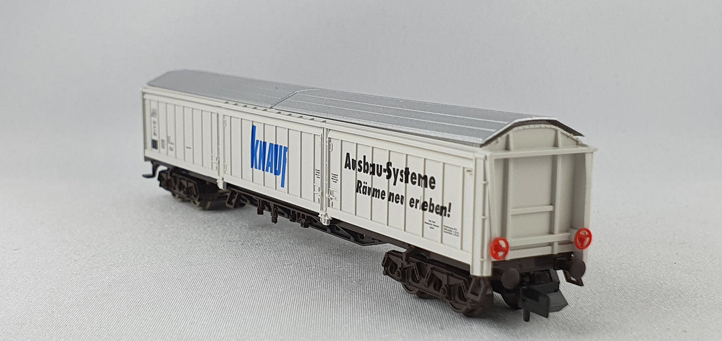 Fleischmann 8384 K DB Grossraum Schiebewandwagen  "Knauf" OVP (DG444)