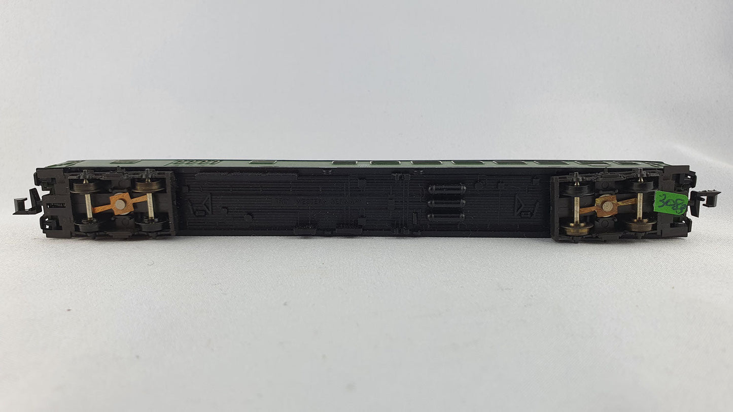 Minitrix 51 3088 00 DB D-Zu Wagen 2. Kl. mit Gepäckabteil OVP (DP460)