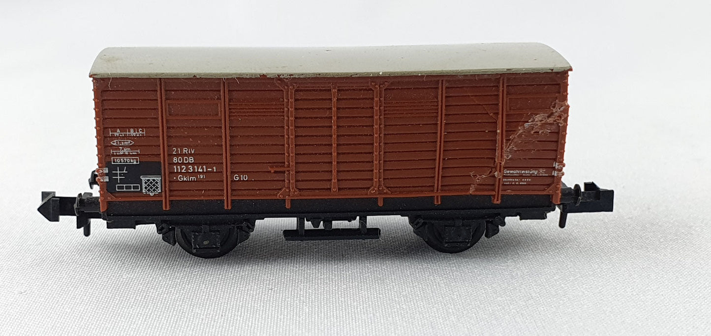 Minitrix 13253 DB ged. Güterwagen (DG427)