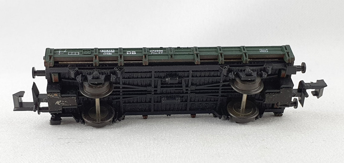 Roco 25007 DB Niederbordwagen grün OVP (DG482)