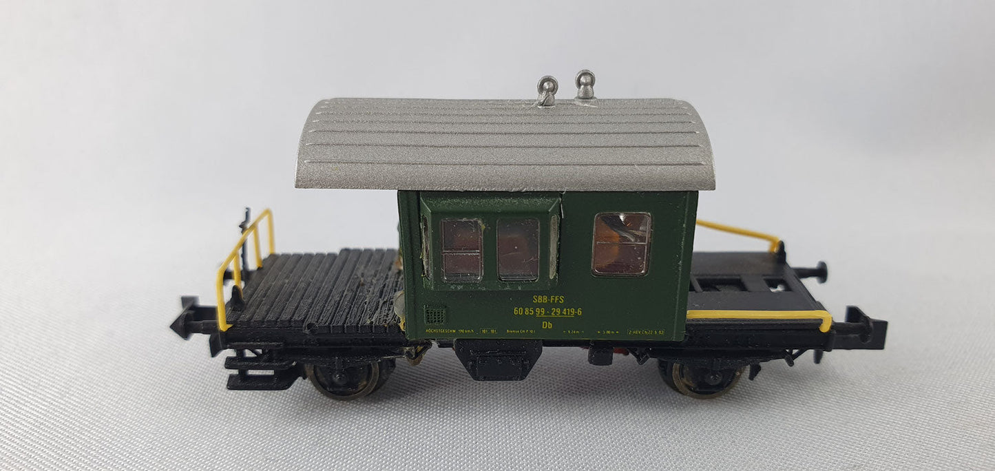 Hobbytrain 31033 SBB Zugbegleitwagen "Sputnik" OVP (GWG24)