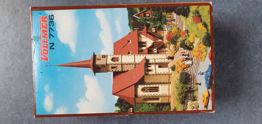 Vollmer 7736 Kirche Ditzingen OVP (E162)