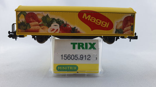 Minitrix 15605.912 SBB Schiebewandwagen "Maggi" RARITÄT OVP (DG110)