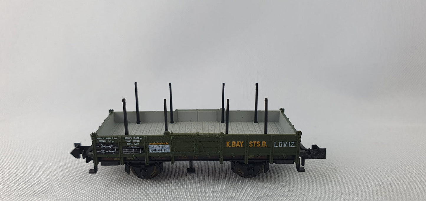 Minitrix 11087 K.Bay.Sts.B aus Set Niederbordwagen (DG763)