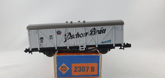 Wagon à bière Roco 2307B DB "Pschorr-Bräu" dans son emballage d'origine (DG480) 