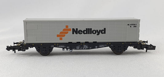 Minitrix 13629 NS Container Carrier Wagon "Nedlloyd" (DG352) 