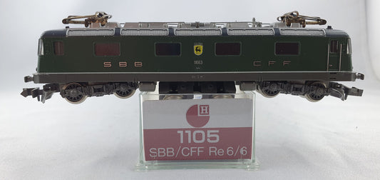 Hobbytrain 1105 SBB Re 6/6 "Eglisau" OVP E-Lok (AGL7)