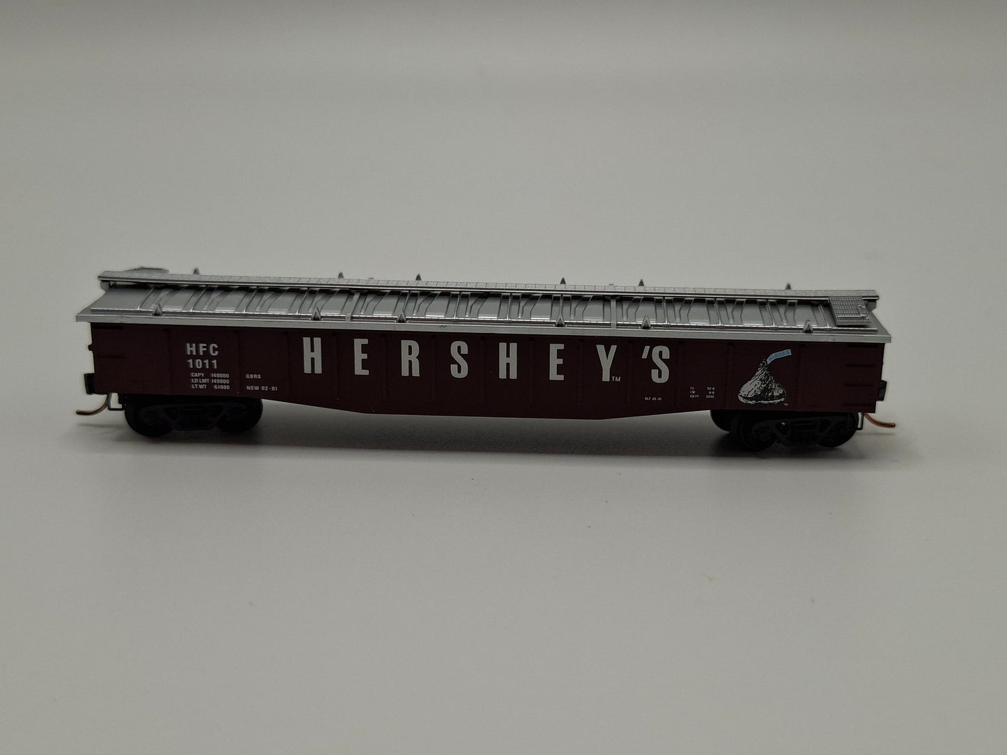 Micro Trains 106060 HFC gedeckter Hochbordwagen 50 Fuss OVP (E US133)