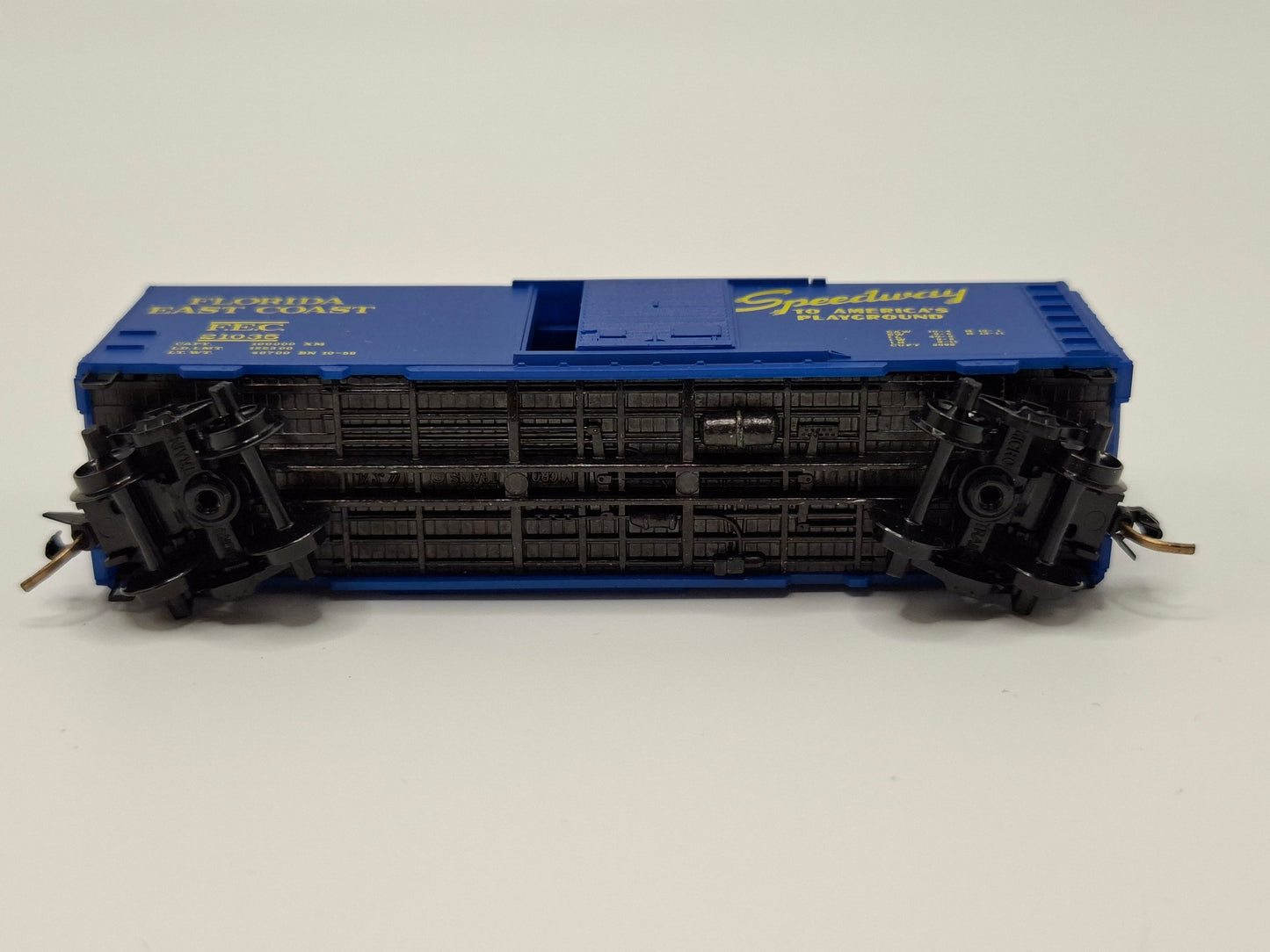 Micro Trains 20096 FEC Güterwagen 40 Fuss "Speedway" OVP (E US88)