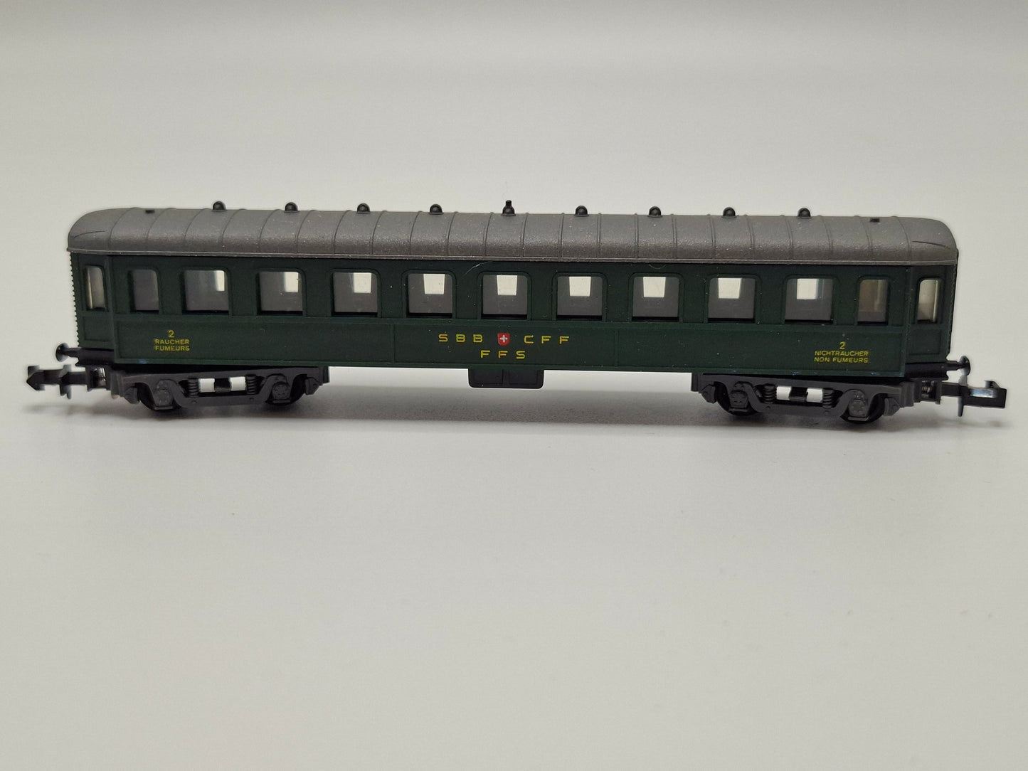 Ruco / Ibertren 25003 SBB  Voiture à compartiment (construction en acier) 2e classe Emballage d'origine (MGN19)