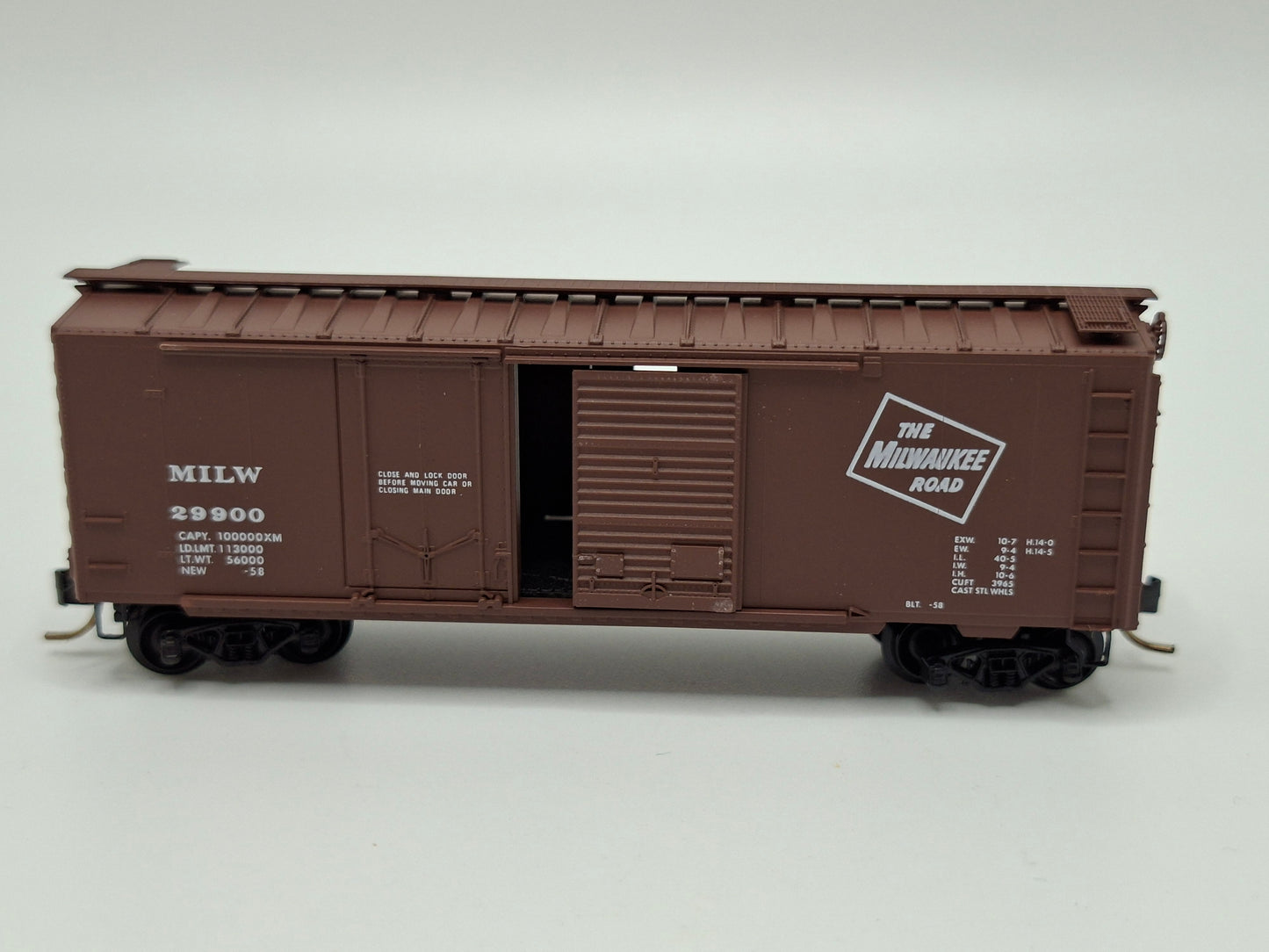 Micro Trains 22180 MILW Güterwagen 40 Fuss Stahl OVP (E US152)