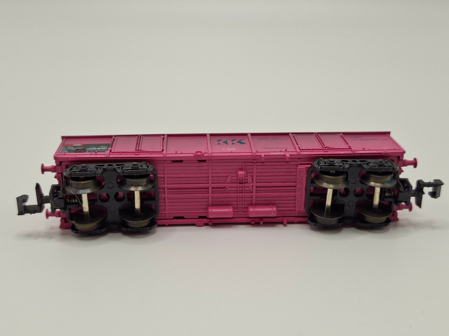 Staiber / Lima 5004 SBB Wagon à bords hauts rose, "KK - Karl Kaufmann" Édition limitée 250 pièces Emballage d'origine (MGN16)