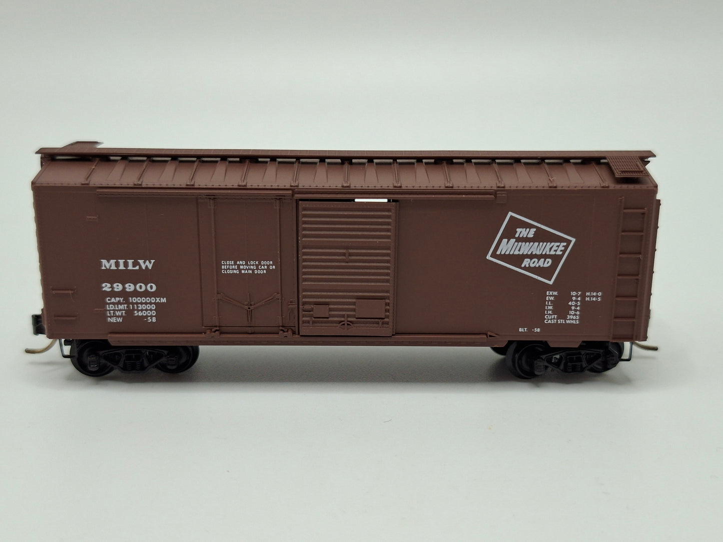 Micro Trains 22180 MILW Güterwagen 40 Fuss Stahl OVP (E US152)