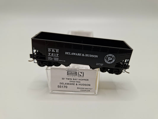 Micro Trains 55170 D&H offener Schüttgutwagen OVP (E US80)