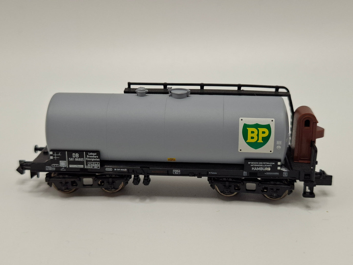 Minitrix 15504-13 DB Keselwagen hellgrau "BP" OVP (OG3)