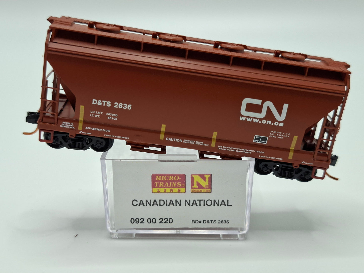Micro Trains 09200220 CN Schüttgutwagen OVP (E US44)