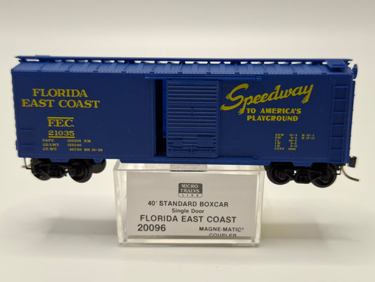 Micro Trains 20096 FEC Güterwagen 40 Fuss "Speedway" OVP (E US88)