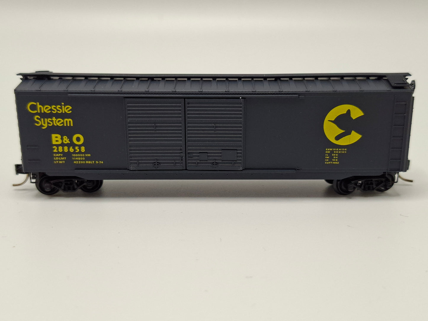 Micro Trains 34010 B&O Güterwagen Stahl 50 Fuss OVP (E US11)