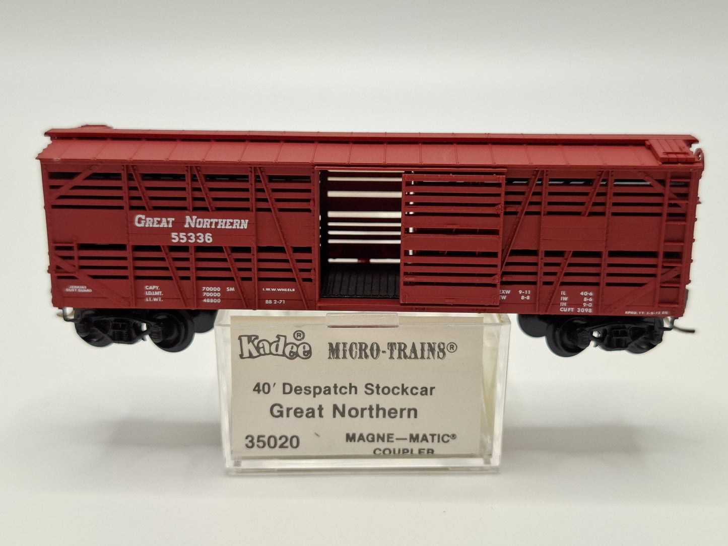 Micro Trains 33010 GN Güterwagen Stahl 50 Fuss  OVP (E US109)