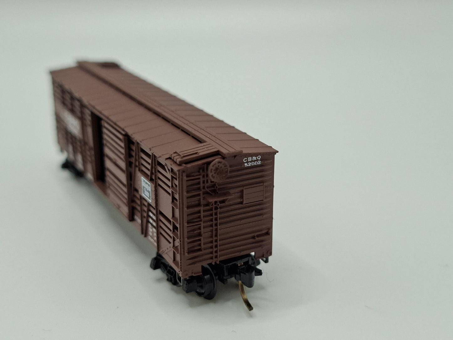 Micro Trains 35130 CB&Q Viehwagen Holz 40 Fuss OVP (E US32)