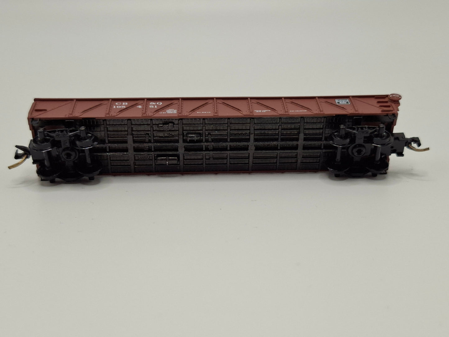 Micro Trains 60020 CB&Q Hochbordwagen 50 Fuss OVP (E US65)