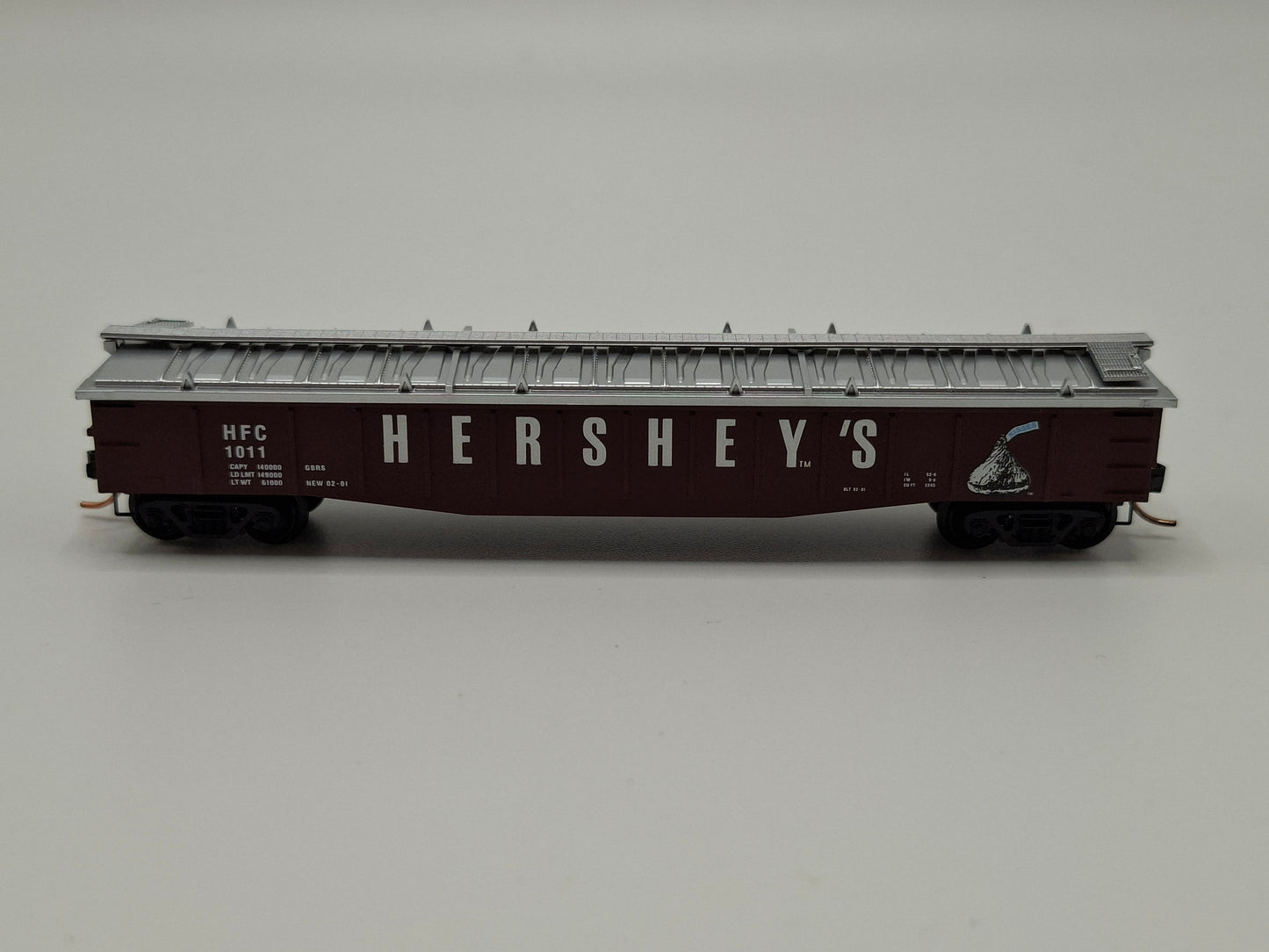 Micro Trains 106060 HFC gedeckter Hochbordwagen 50 Fuss OVP (E US133)