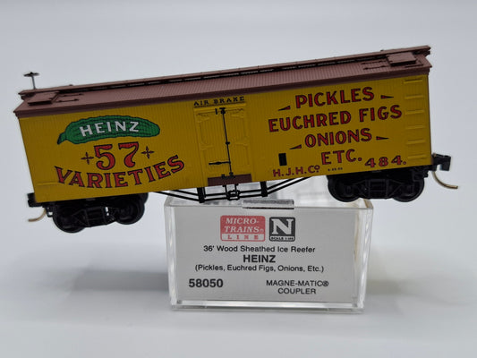 Micro Trains 58050 HJH Kühlwagen Holz 36 Fuss OVP (E US131)