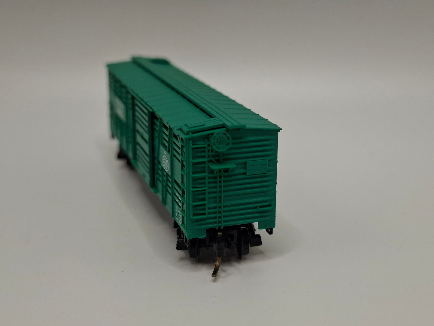 Micro Trains 35040 NYC Viehwagen grün 40 Fuss OVP (E US198)