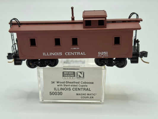 Micro Trains 50030 IC Güterschlusswagen Holz OVP (E US138)