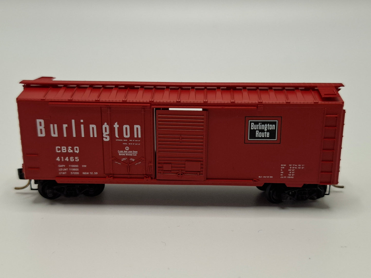 Micro Trains 22100 CB&Q Güterwagen Stahl 40 Fuss OVP (E US60)