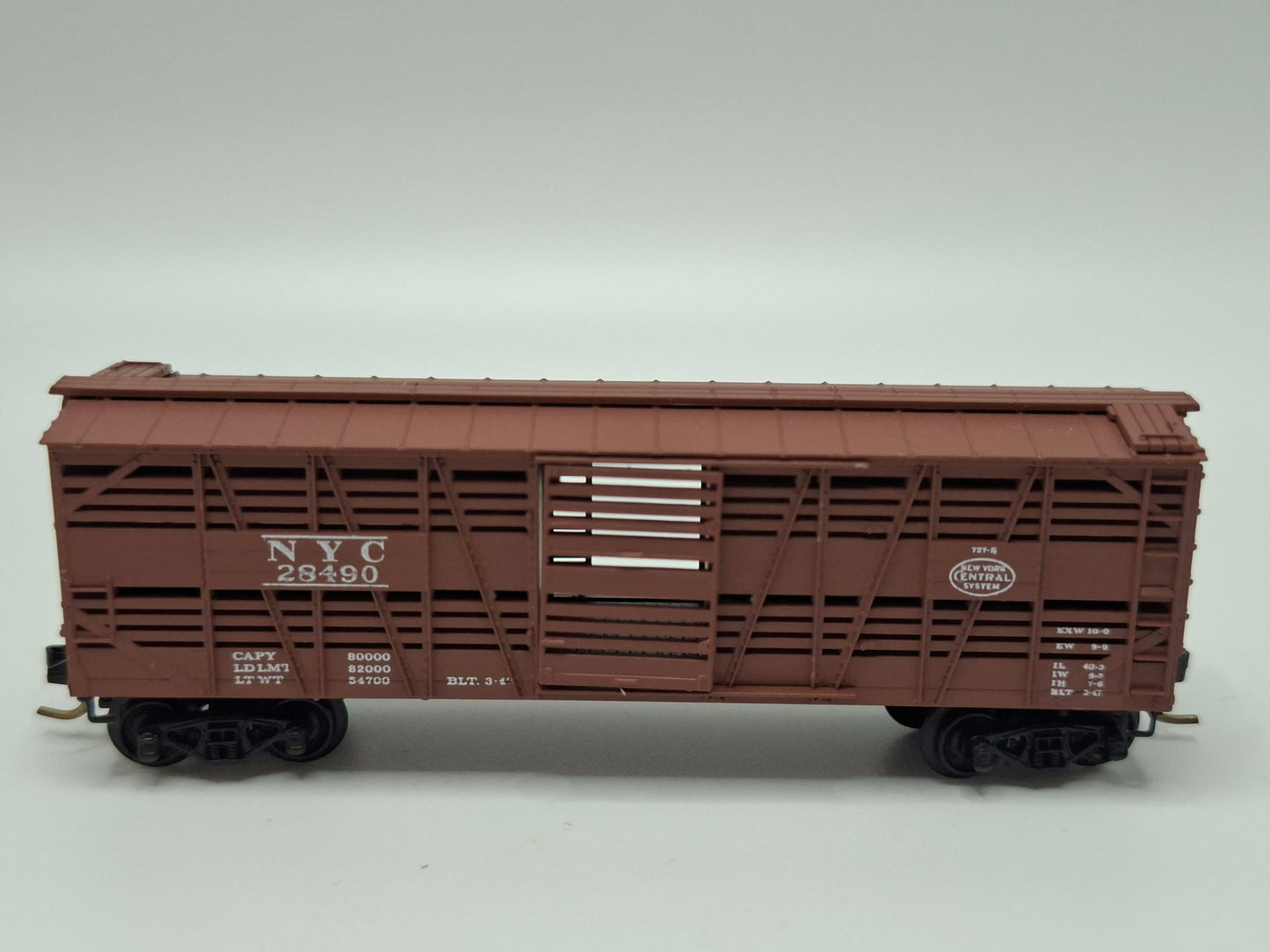 Micro Trains 35040 NYC Viehwagen braun 40 Fuss OVP (E US200)