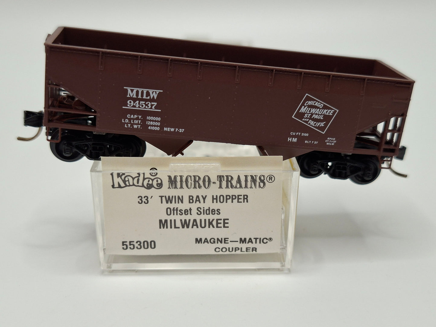 Micro Trains 55300 MILW offener Schüttgutwagen 39 Fuss OVP (E US158)
