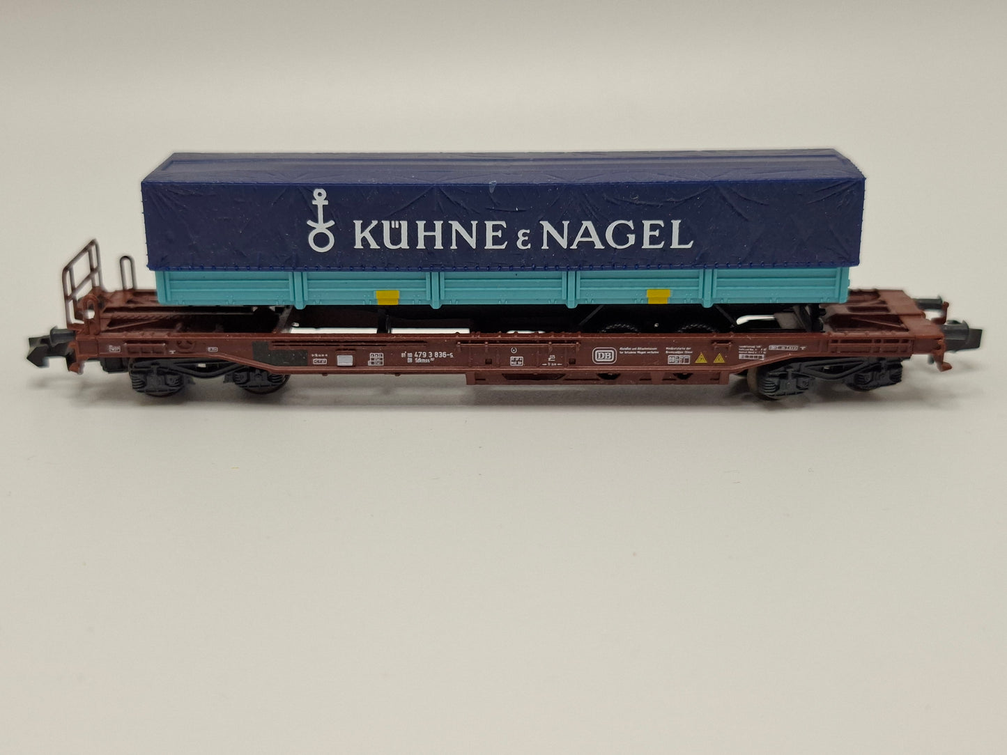 Roco 25150 DB Taschenwagen "KÜHNE 6 NAGEL" OVP (RSG4)