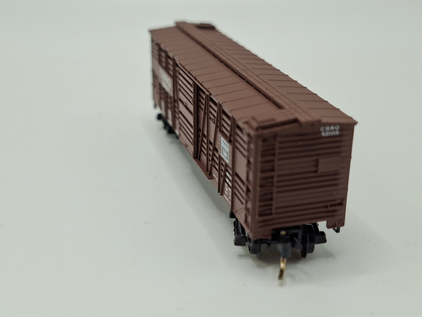Micro Trains 35130 CB&Q Viehwagen Holz 40 Fuss OVP (E US32)