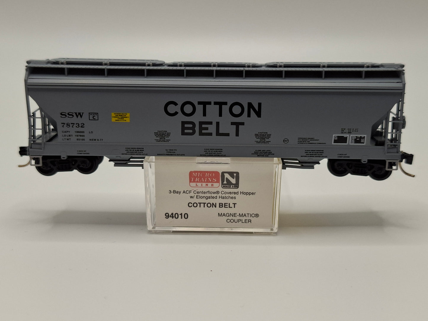 Micro Trains 94010 SSW Schüttgutwagen OVP (E US75)