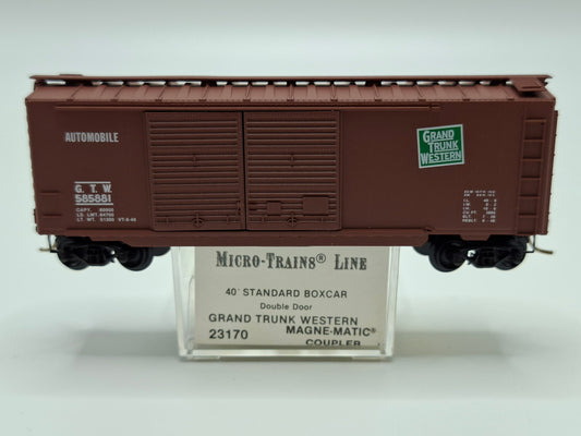 Micro Trains 23170 GTW Güterwagen Stahl 40 Fuss OVP (E US102)