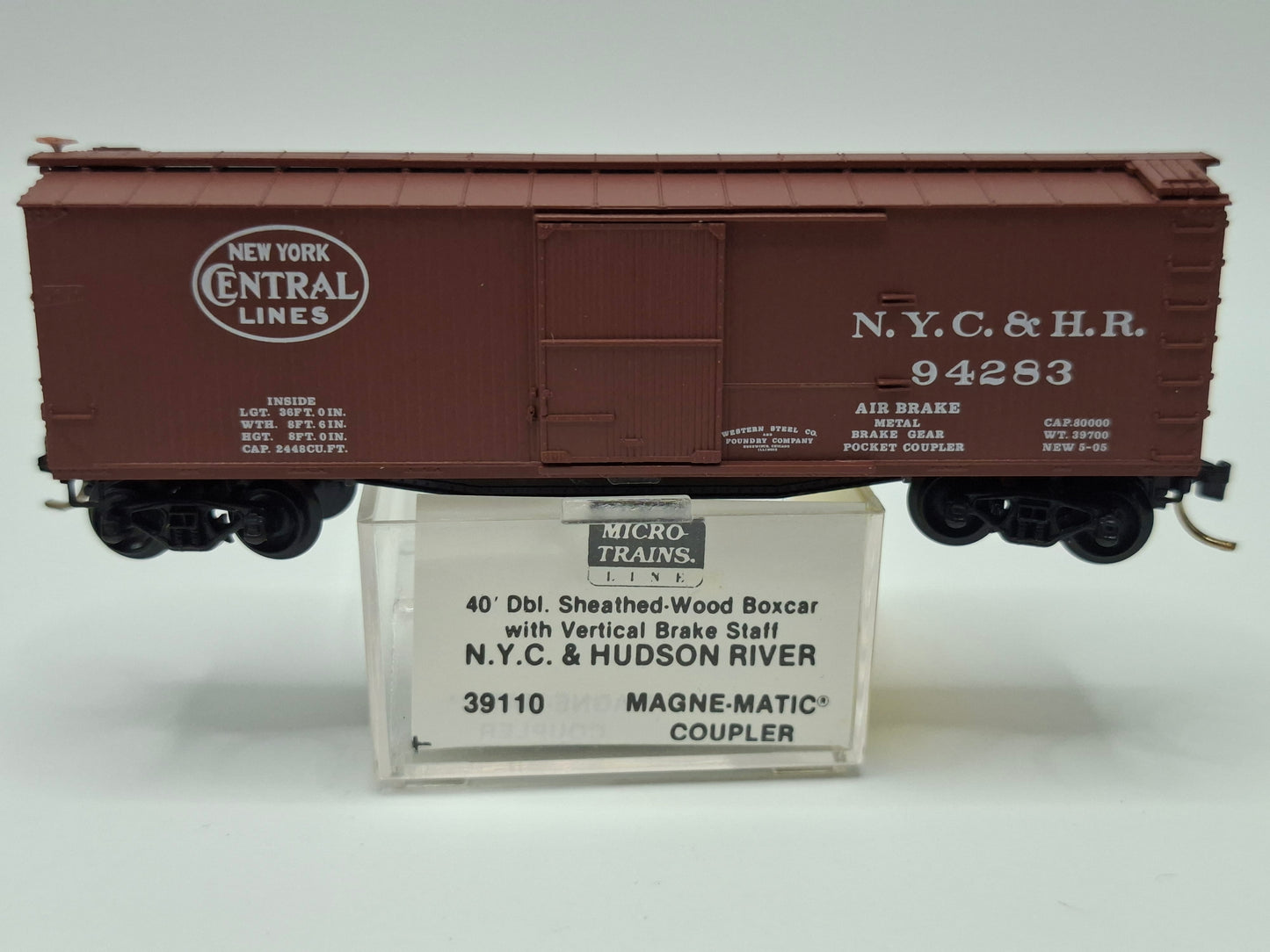 Micro Trains 39110 NYC Güterwagen 40 Fuss OVP (E US201)