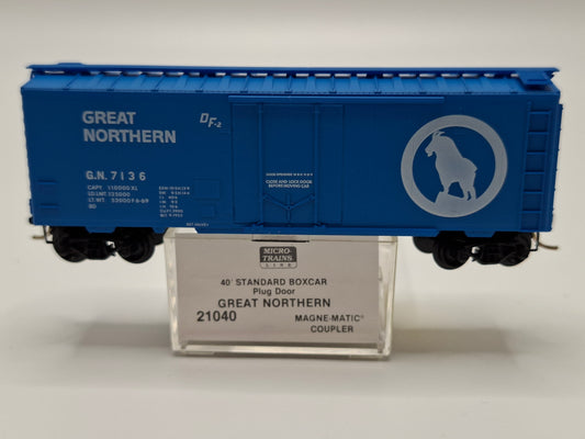 Micro Trains 21040 GN Güterwagen Stahl 40 Fuss  OVP (E US108)