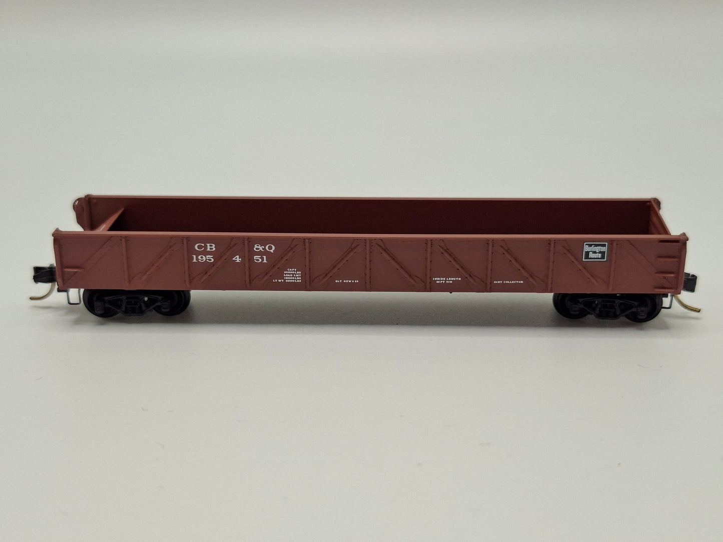 Micro Trains 60020 CB&Q Hochbordwagen 50 Fuss OVP (E US65)
