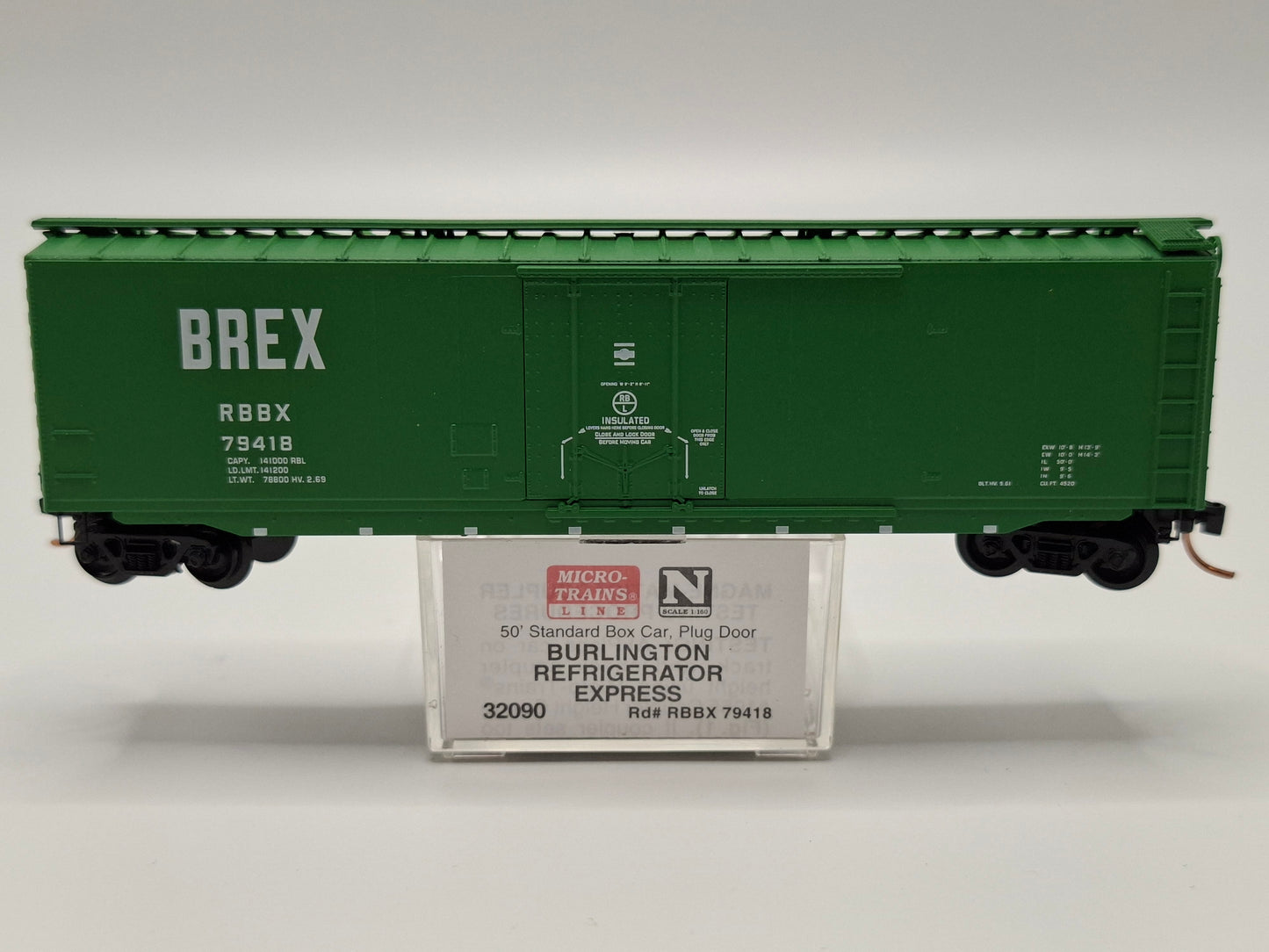 Micro Trains 32090 RBBX Güterwagen Stahl 50 Fuss OVP (E US51)