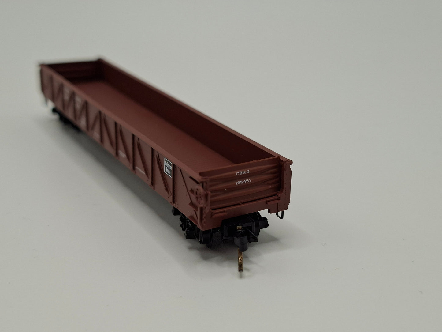 Micro Trains 60020 CB&Q Hochbordwagen 50 Fuss OVP (E US65)