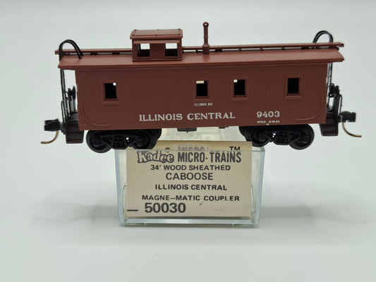 Micro Trains 50030 IC Güterschlusswagen Holz OVP (E US139)